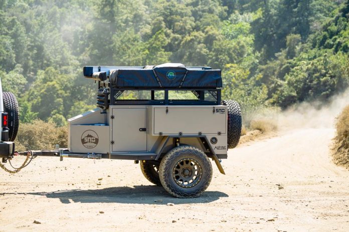 sno trailers alpine side profile