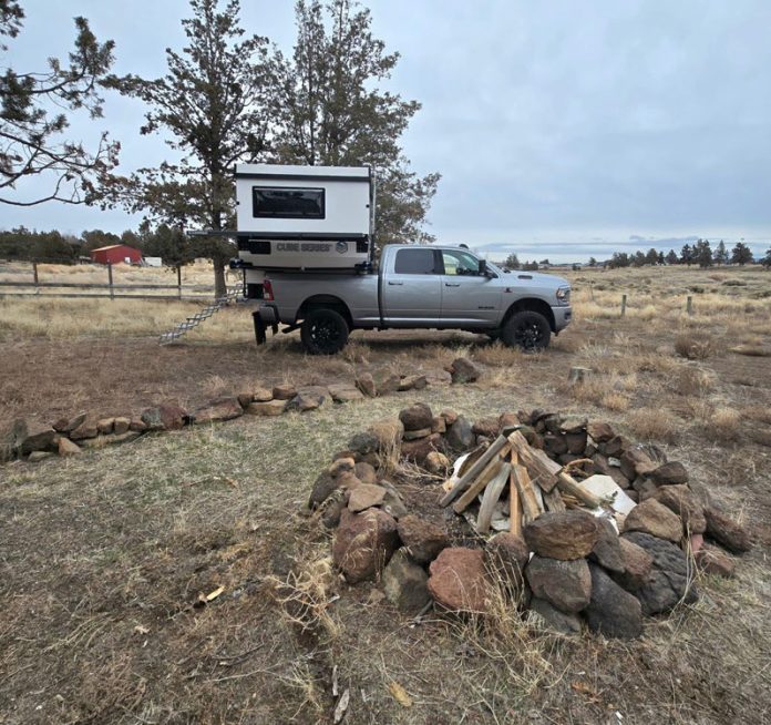 open cube series camper on ram