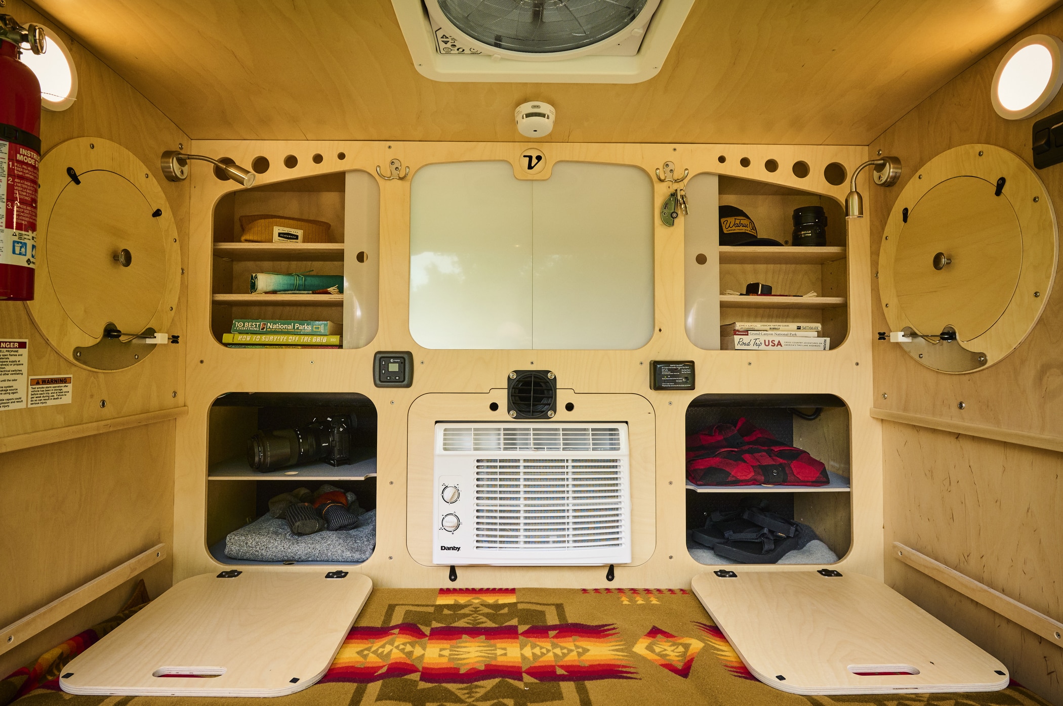 vistabule interior storage