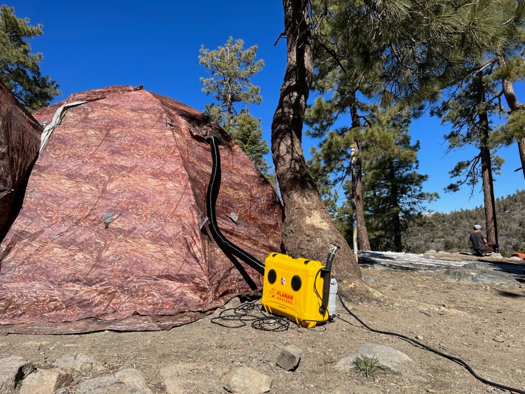 up-5 with planar in mountains