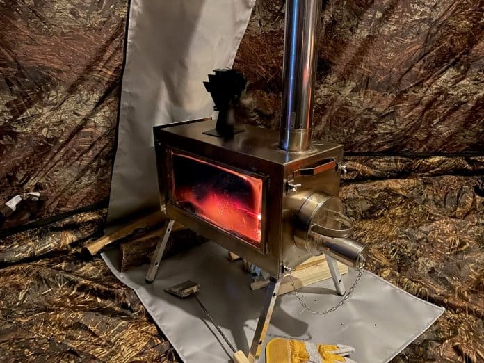 wood stove in up-5