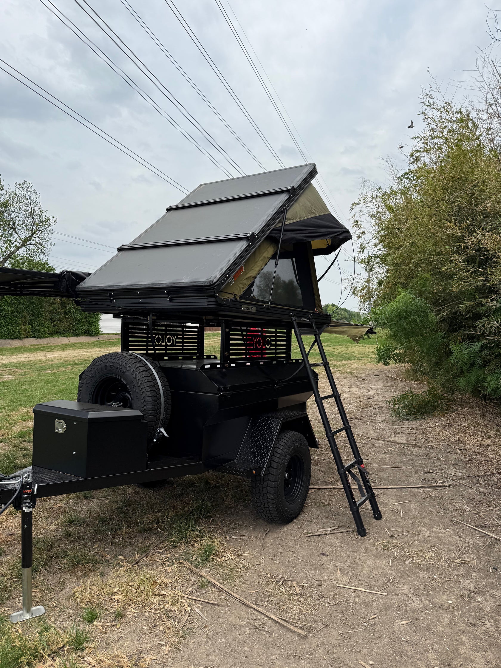 yolo trailer with tent