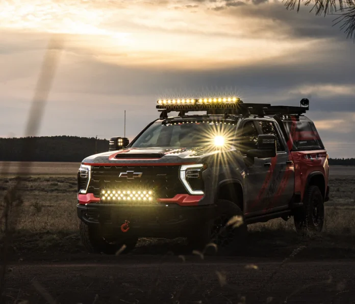 boss lighting on silverado