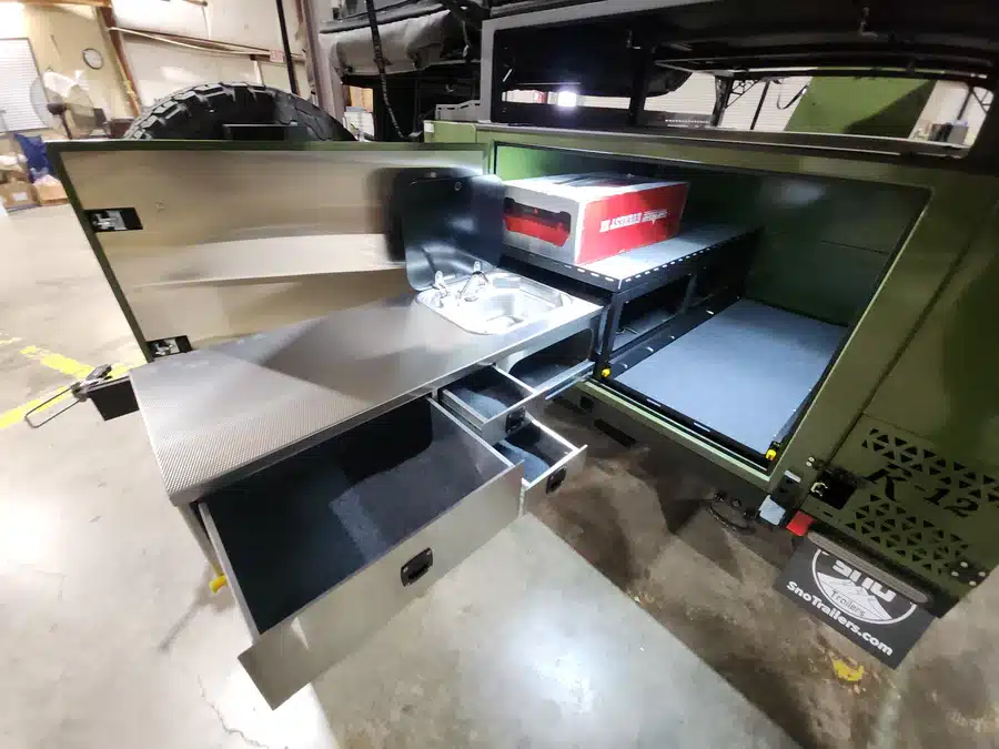 sno trailers r-12 galley
