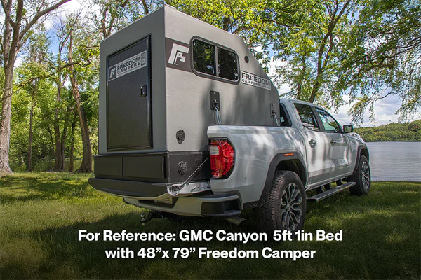 freedom camper on gmc canyon