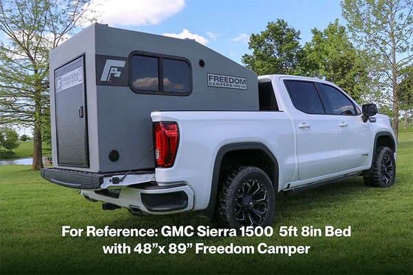 freedom camper on gmc sierra