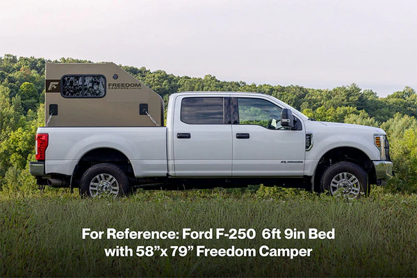 freedom camper on ford f-250