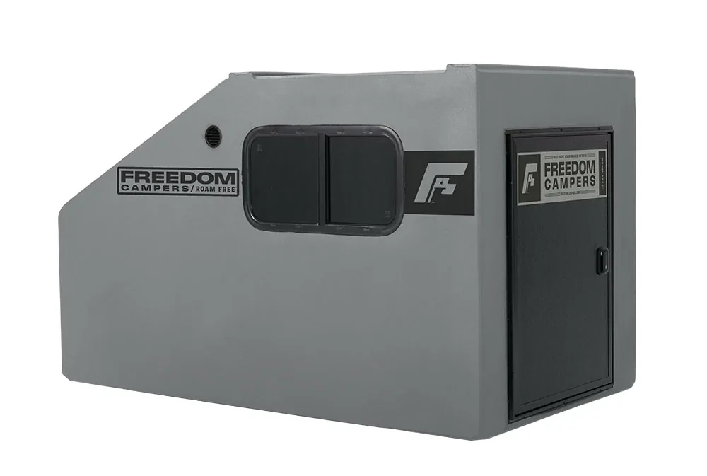 gray freedom camper