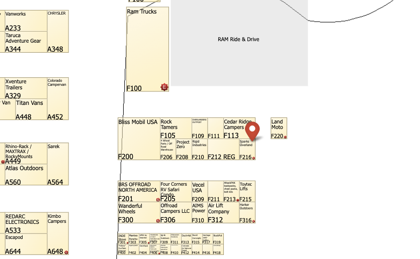 sparks overland mountain west map