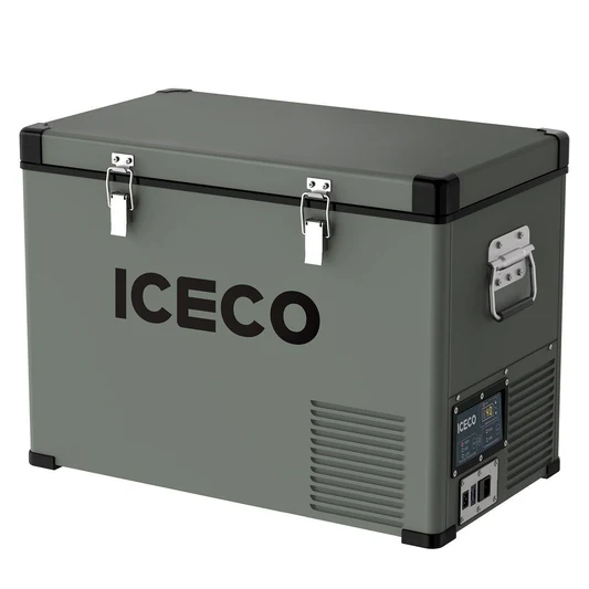 iceco fridge vl45 front closed lid