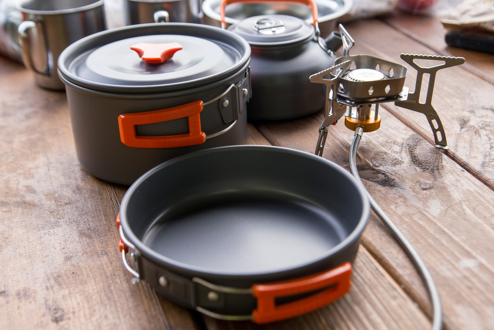 camping dishes