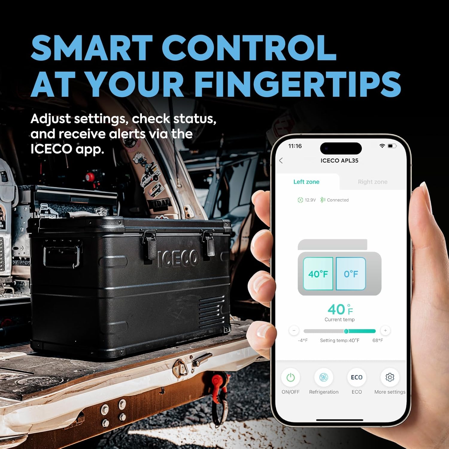 iceco apl35 black smart control