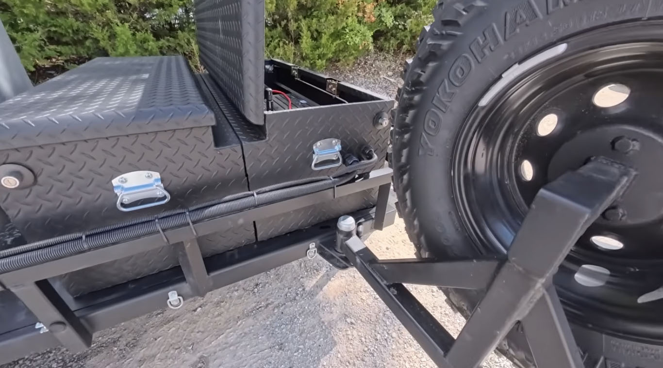 freedom camper off-road prototype storage