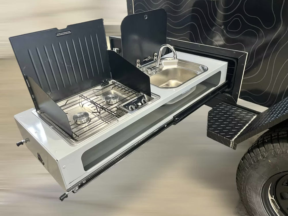 tactical overland hq series kitchen open