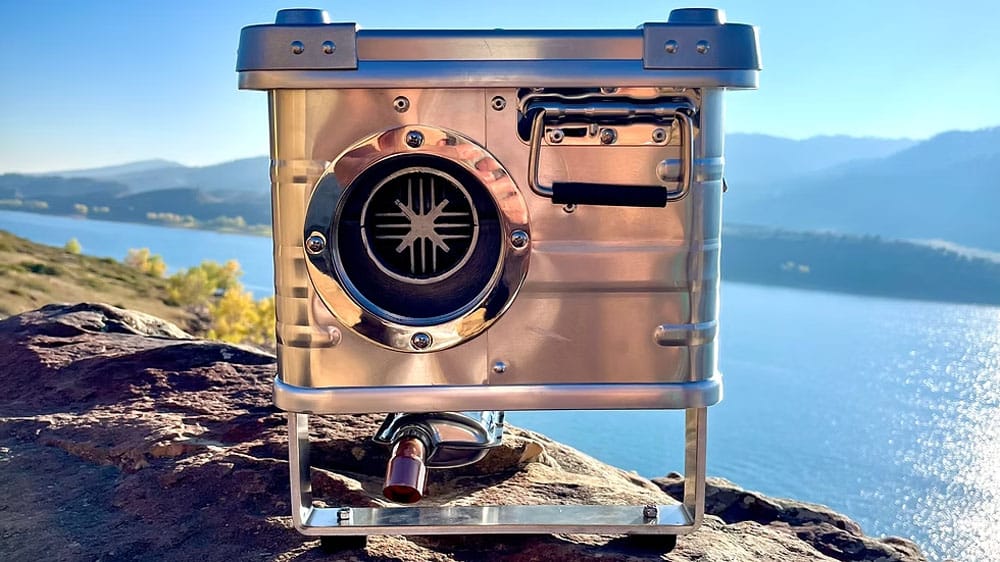sparks overland mini diesel heater side view