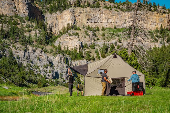 montana canvas bridger tent