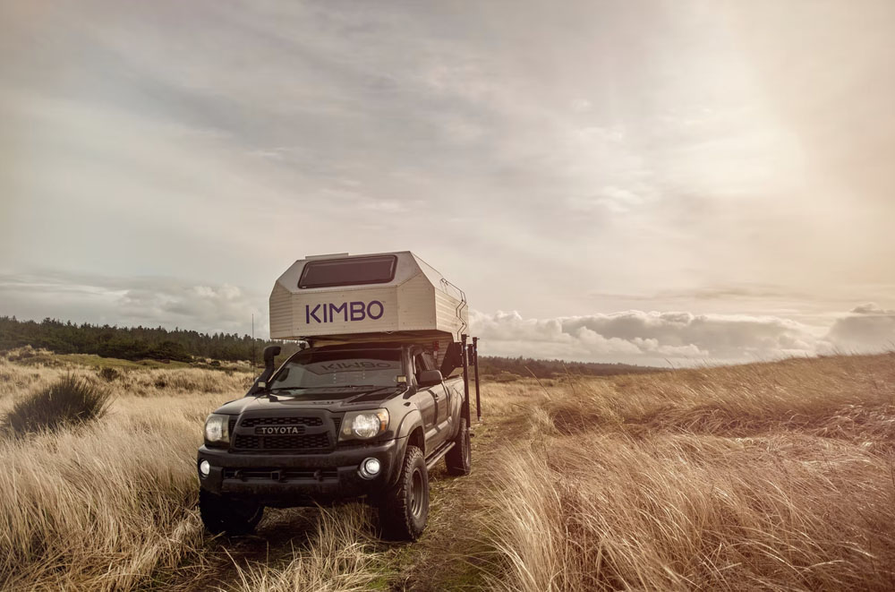 kimbo camper on trail