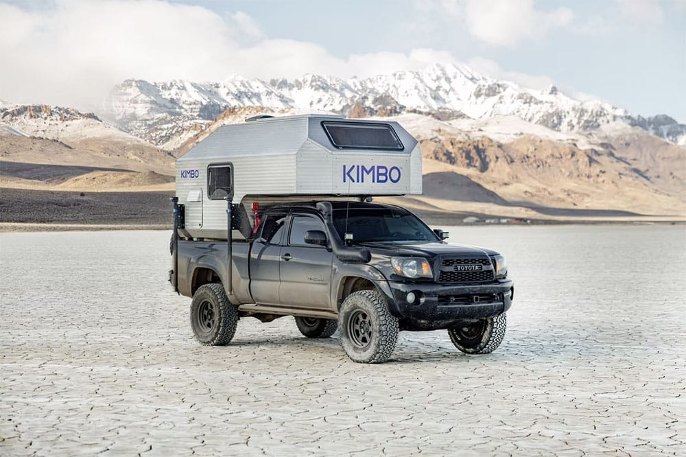 kimbo camper desert mountains