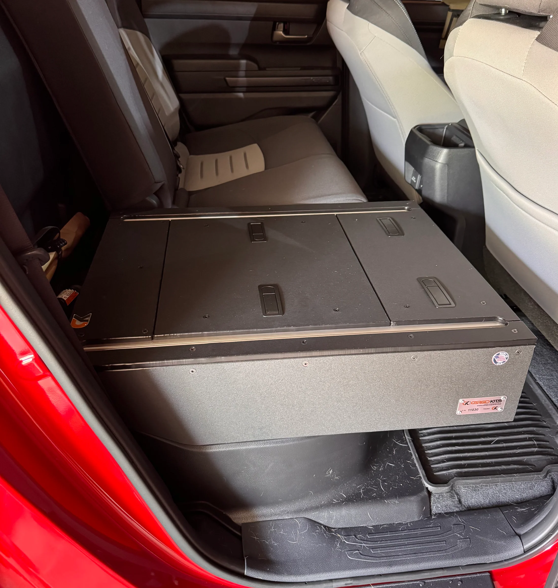 cargokits seat delete 4th gen tacoma 2