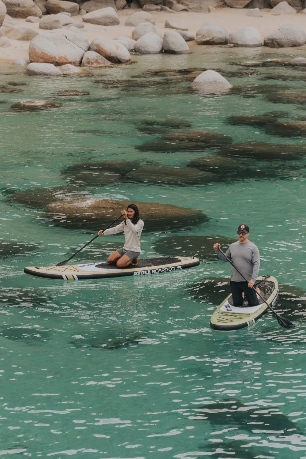 atoll 9 ft paddle board in river