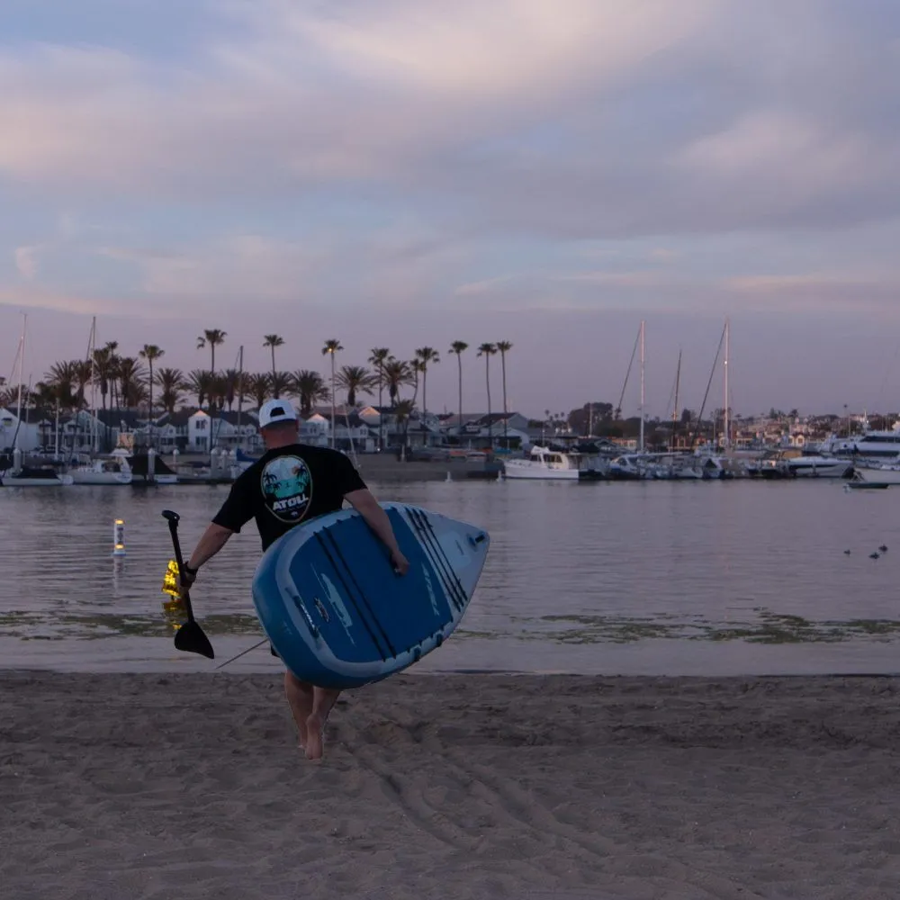 atoll archipelago 12 ft paddle board at beach
