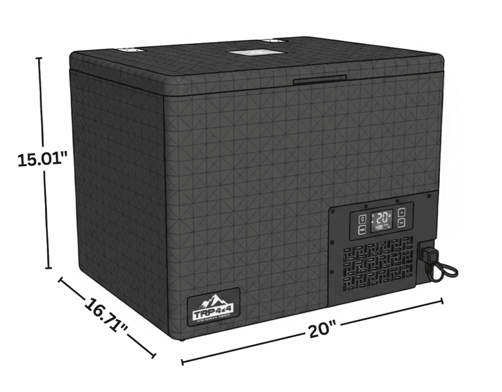 trp 4x4 mammoth dimensions