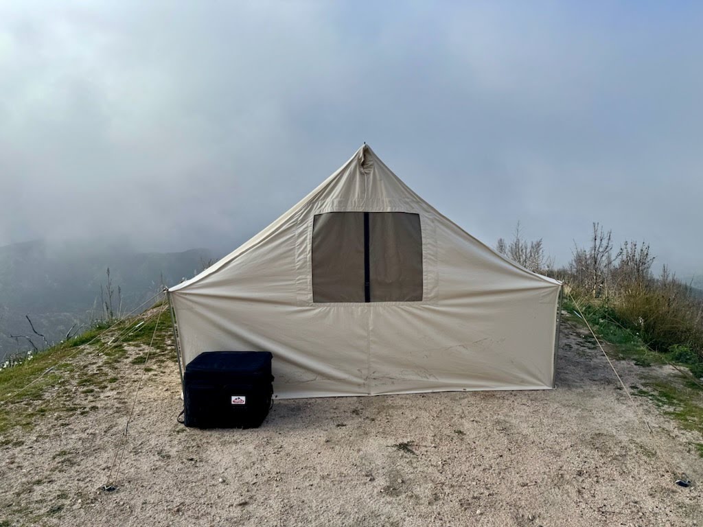 davis tent 10x10 with TRP 4x4 Mammoth
