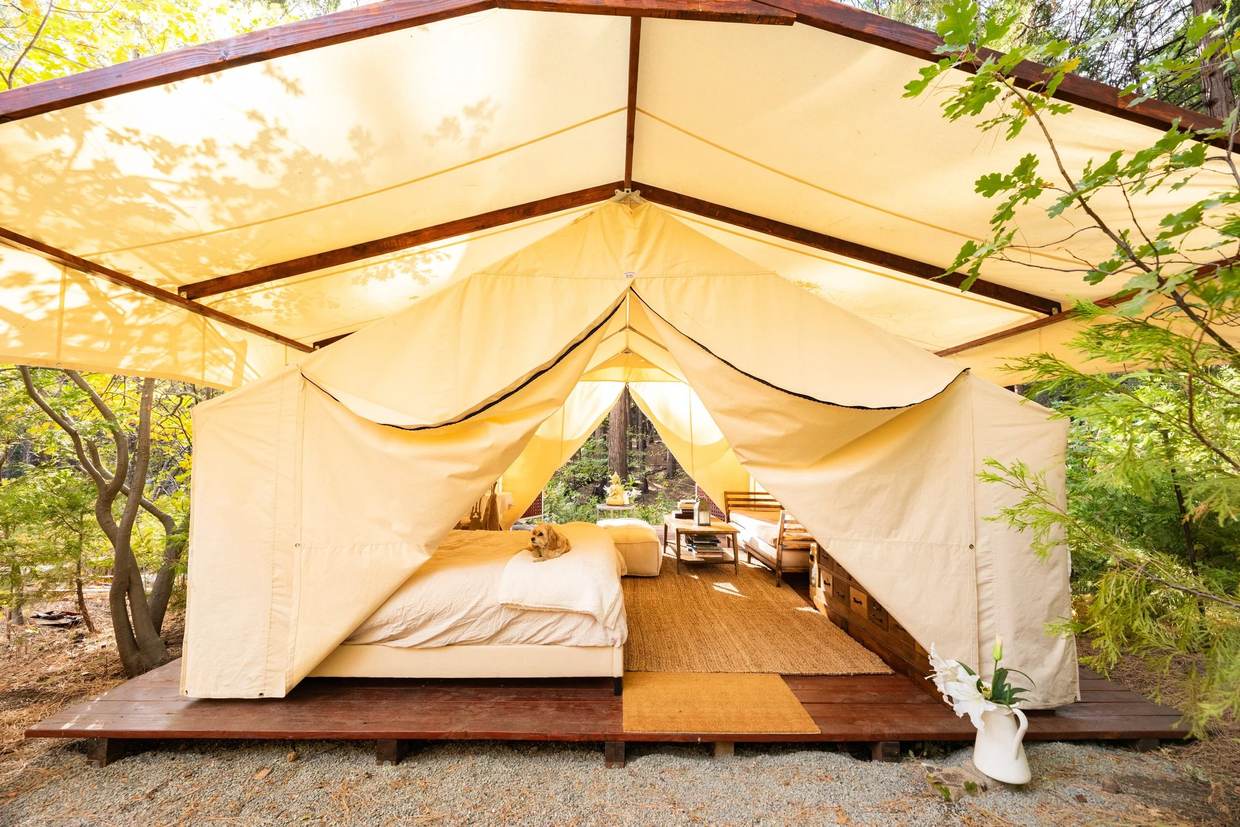 beckel canvas wall tent
