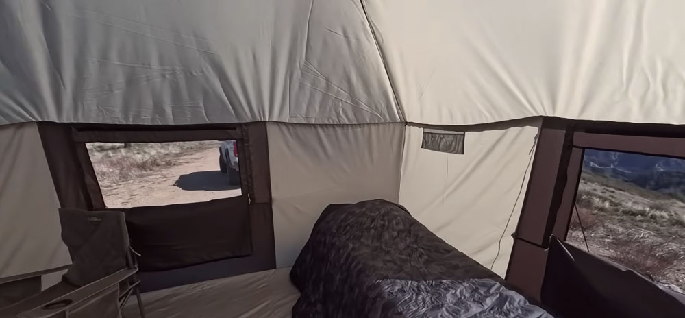 montana canvas tent interior 2