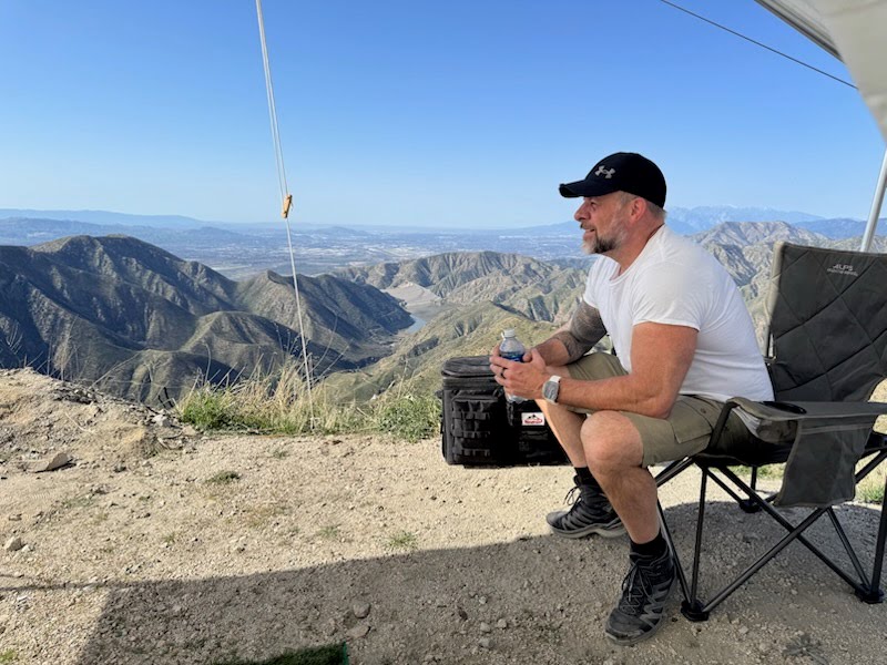 enjoying the view with the trp 4x4 mammoth