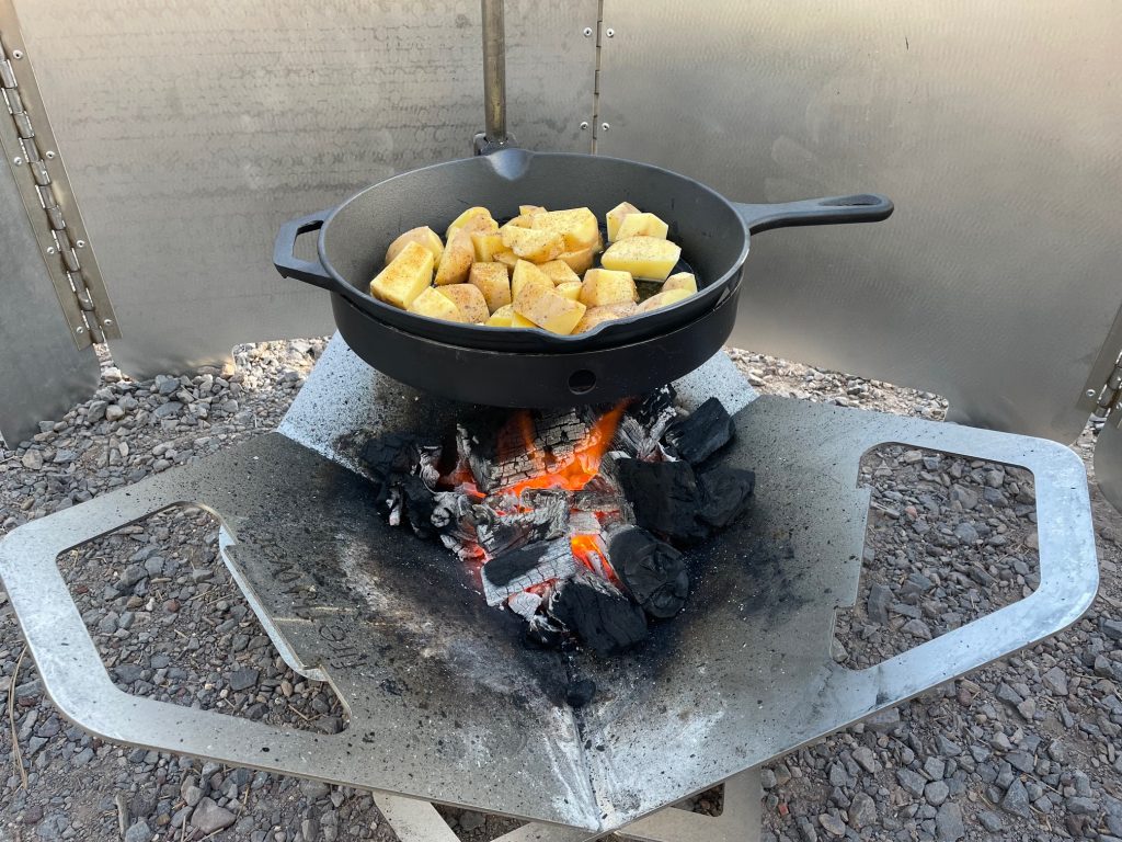 Cast Iron Skillet Cooking Flagstaff Arizona