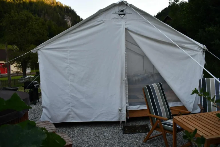 Wall Tent w/ Front Screen Door