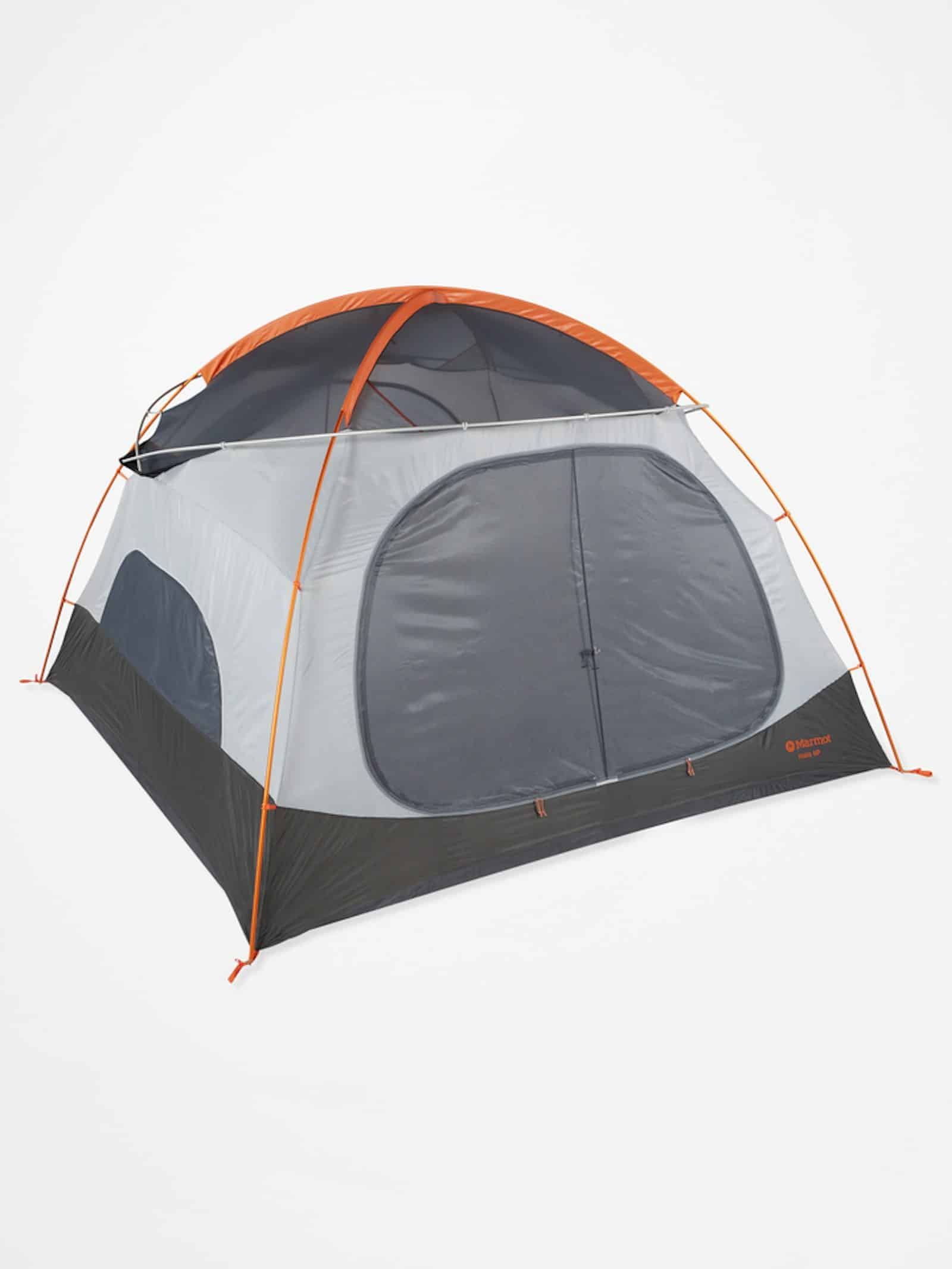 Marmot Halo 6P Interior View Marmot Halo 6P tent interior showing 6-person sleeping area