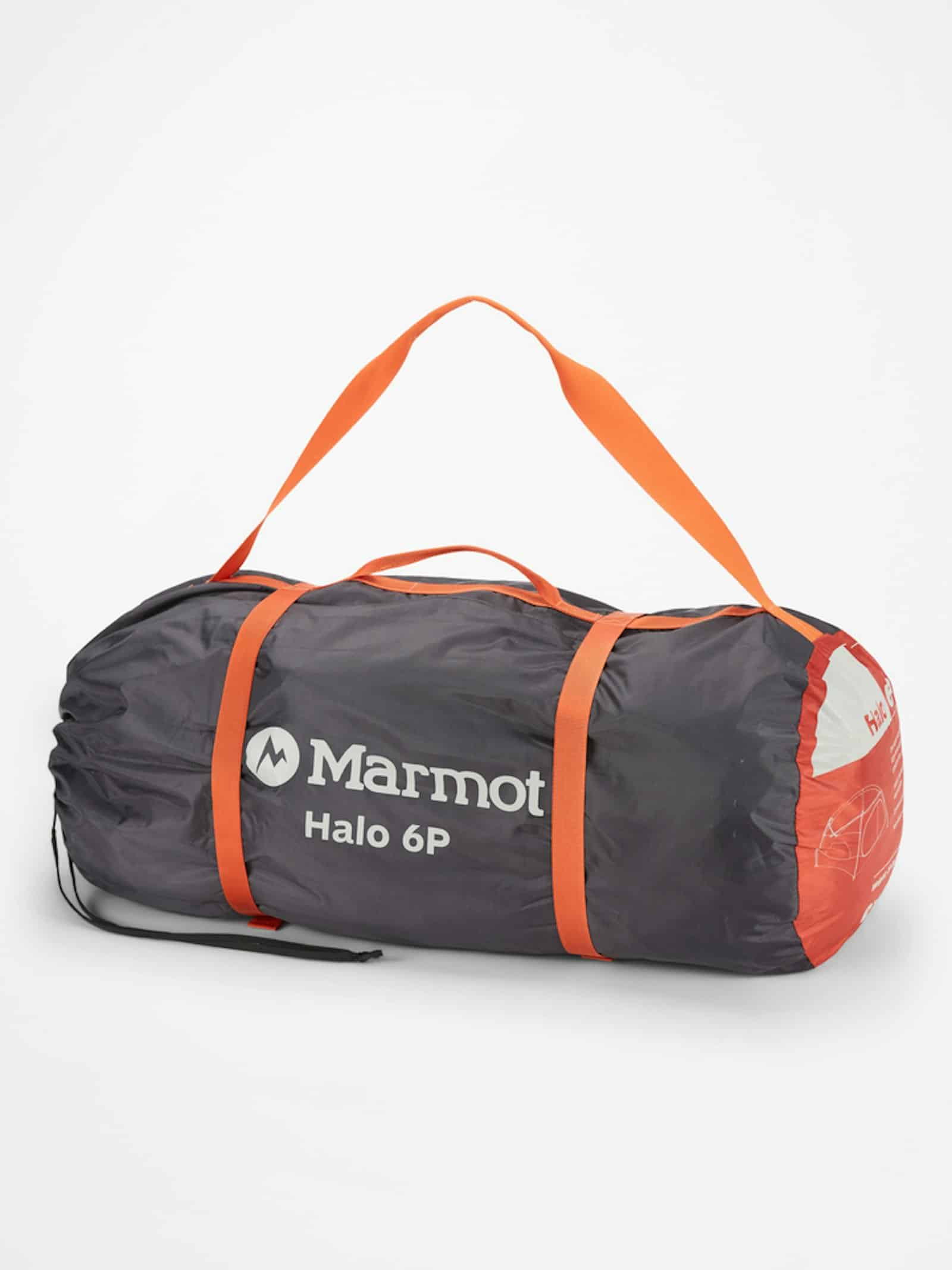 Marmot Halo 6P Detail Shot Marmot Halo 6P tent vestibule and pole structure detail