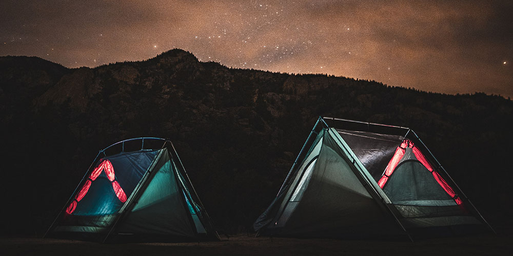 sky view tents at night 2