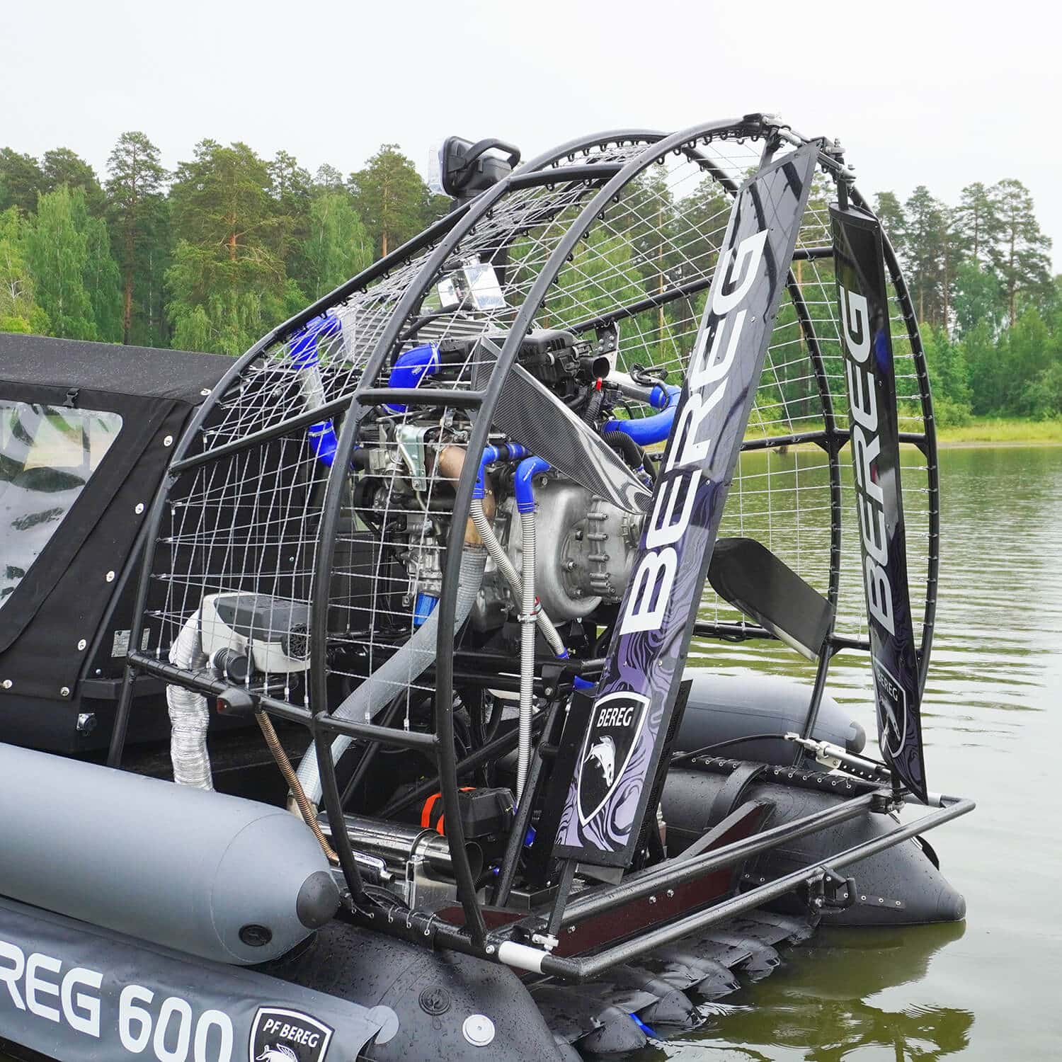bereg 600 airboat fan