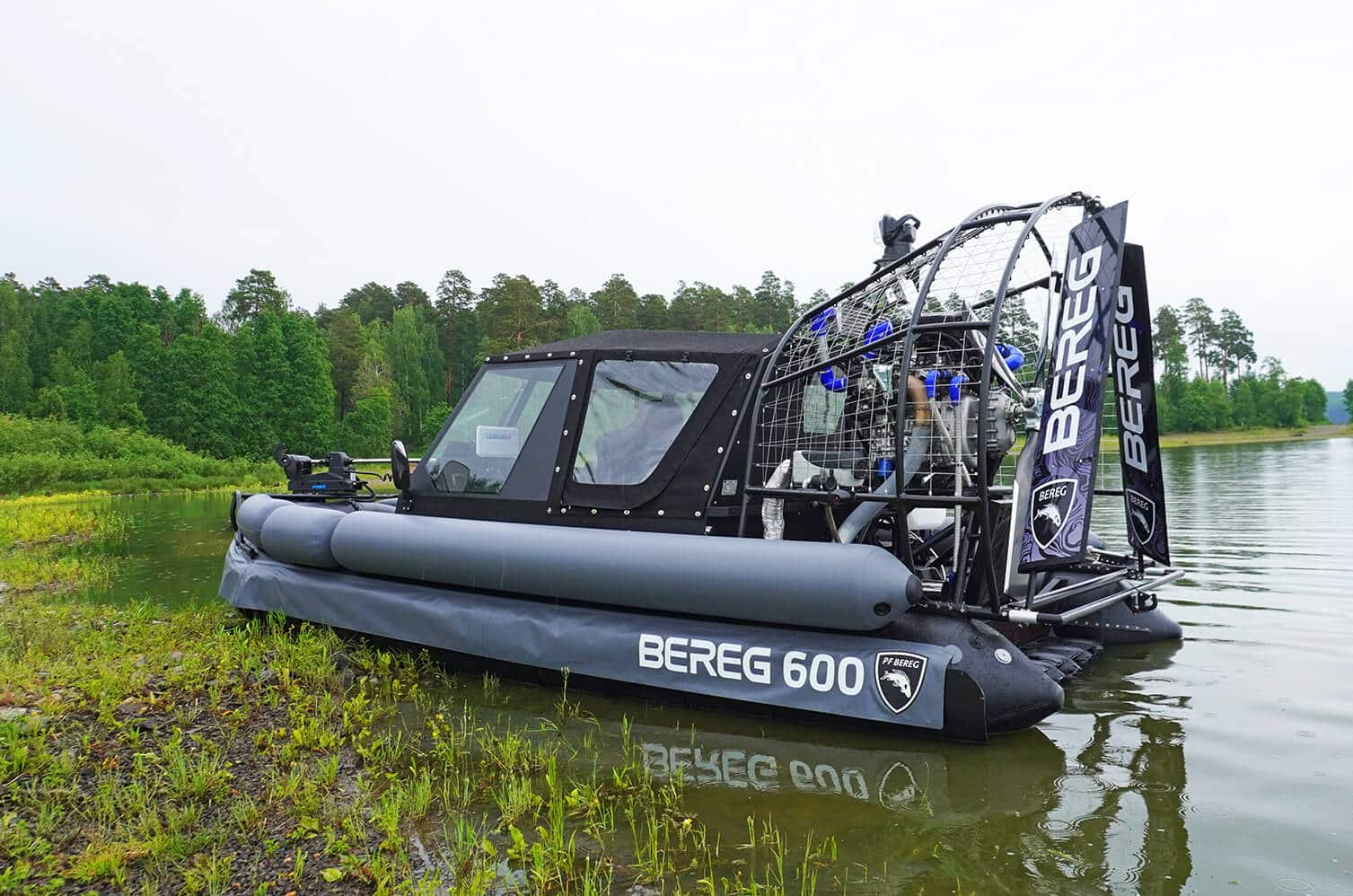 bereg 600 rear view