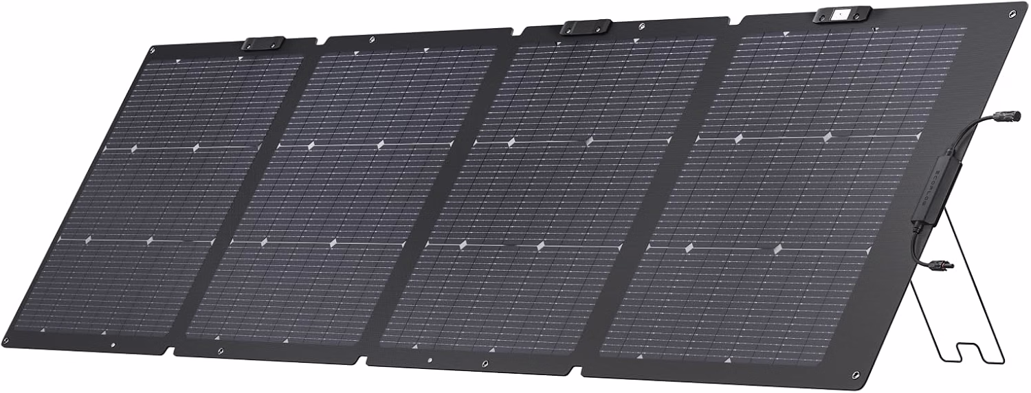 ecoflow 220w portable solar panel