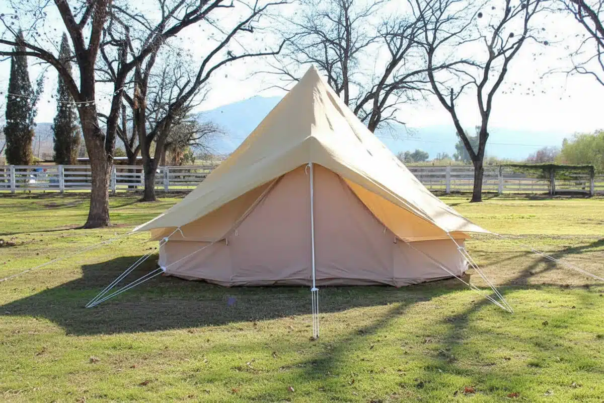 stout tent sunshade for bell tents 1