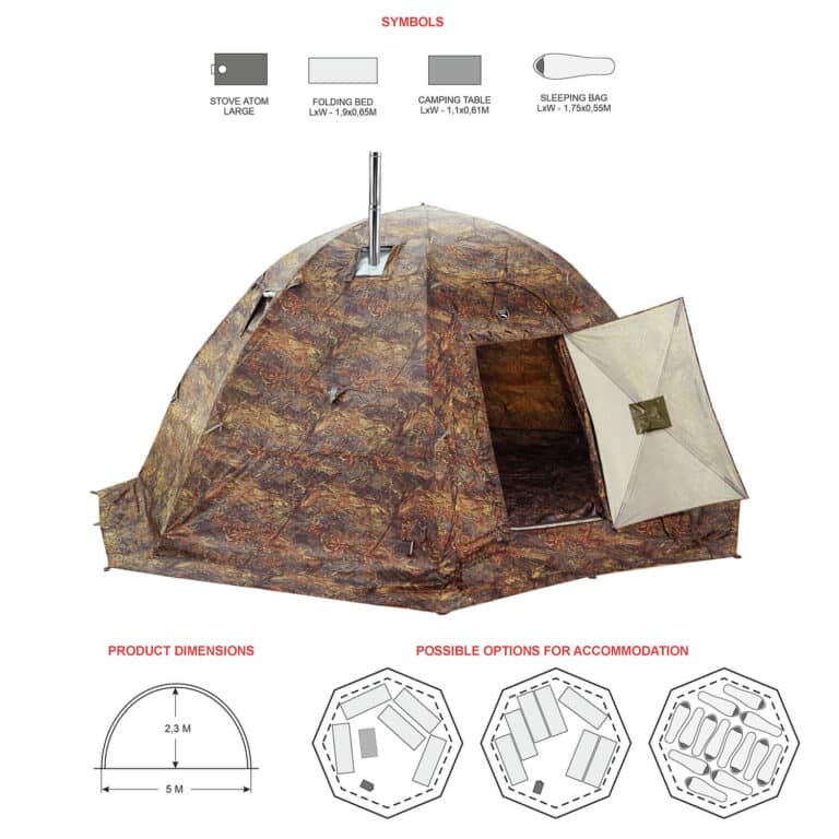 Bereg UP-7 Hot Tent