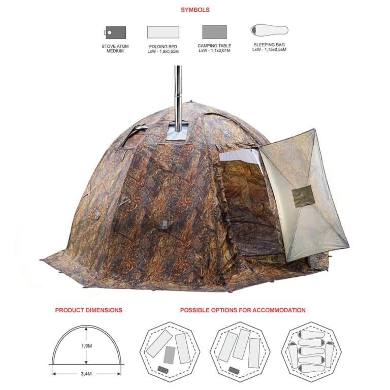 Bereg UP-2 Hot Tent