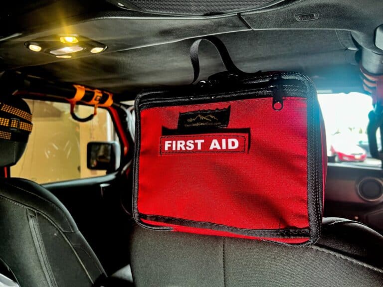 First Aid Kit Headrest Pouch