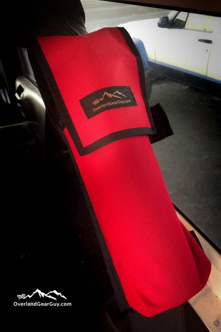 Jeep Fire Extinguisher Pouch for Roll Bars