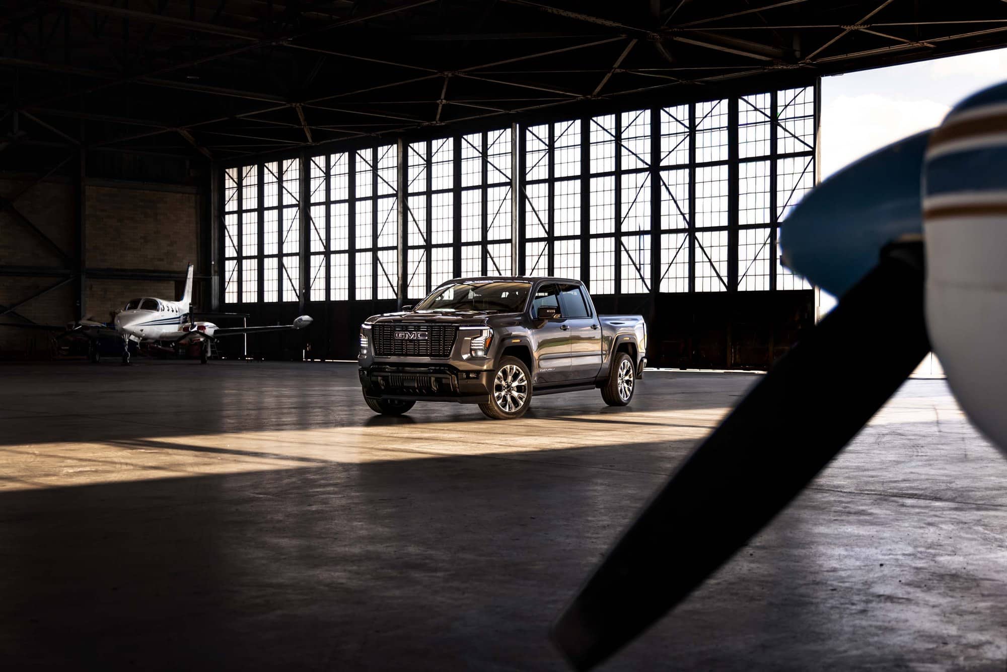2027 GMC Sierra 1500 Denali Ultimate Exterior of the 2027 GMC Sierra 1500 Denali Ultimate flagship pickup