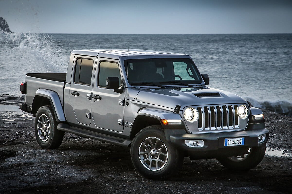 Jeep Gladiator press photo Jeep Gladiator midsize pickup, the platform Ram reportedly uses for the Dakota