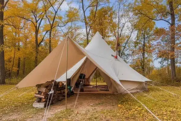 stout bell tent awning 2