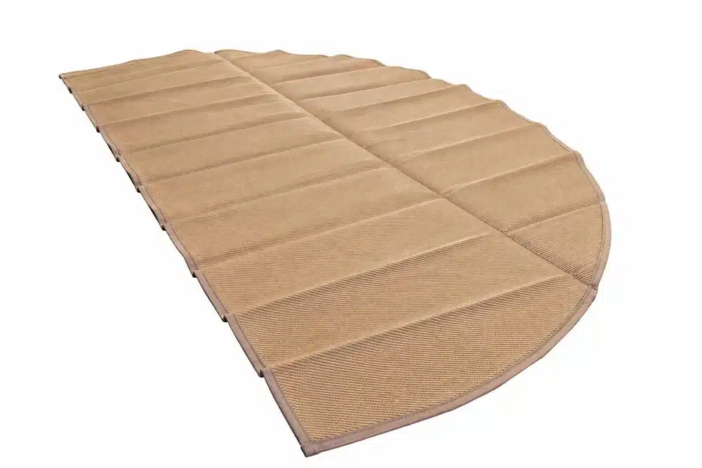 stout half moon rug