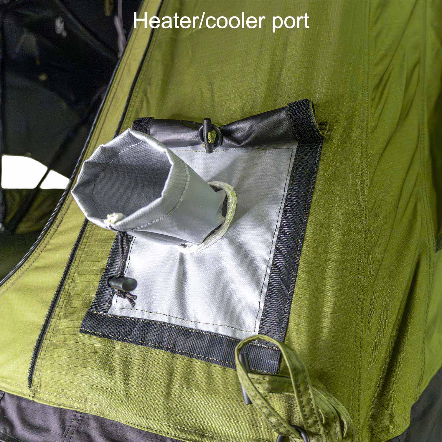Rear heater and cooler port on the Walkabout 87 2.0 Rear heater and cooler port on the Walkabout 87 2.0