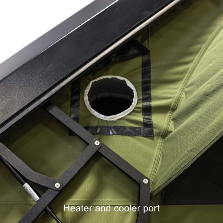 23Zero heater and cooler port on the Armadillo Horizon shell