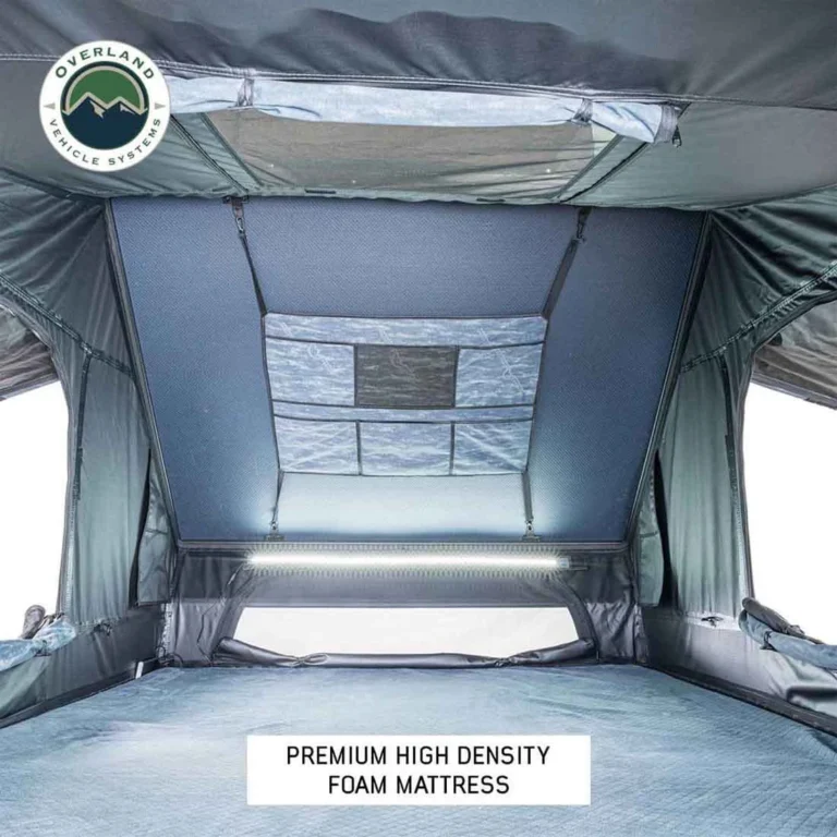 OVS cantilever shell interior with a 2-inch high-density foam mattress